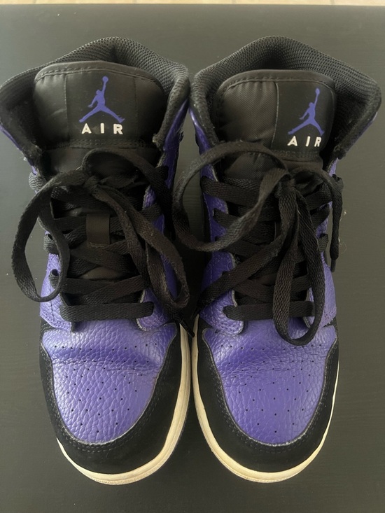 Jordan Other - High-Top Jordans in Purple and Black